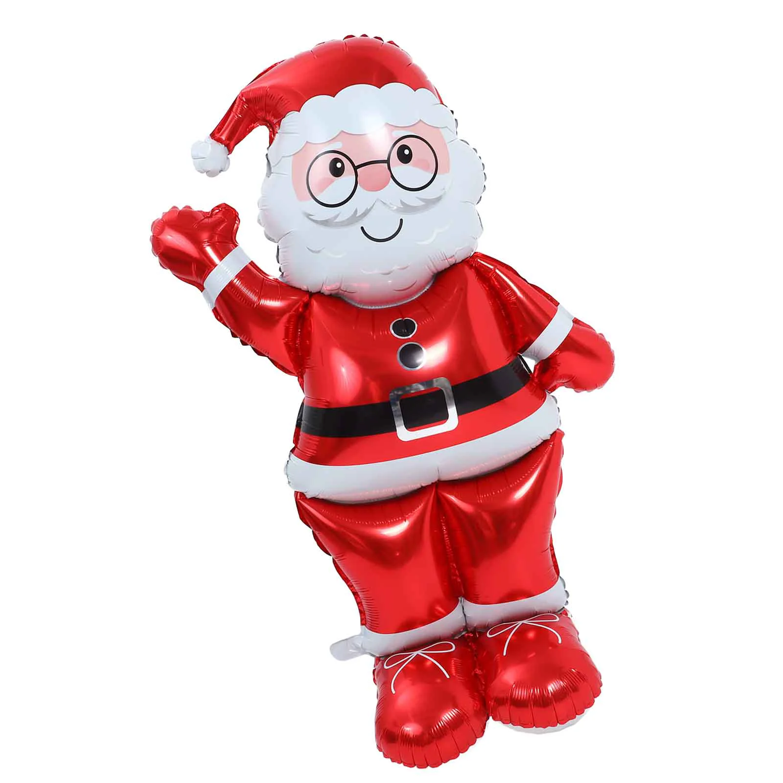 Christmas Balloon Outdoor Decor Santa Aluminum Film Claus Model Modeling Balloons Party Dad Inflatables