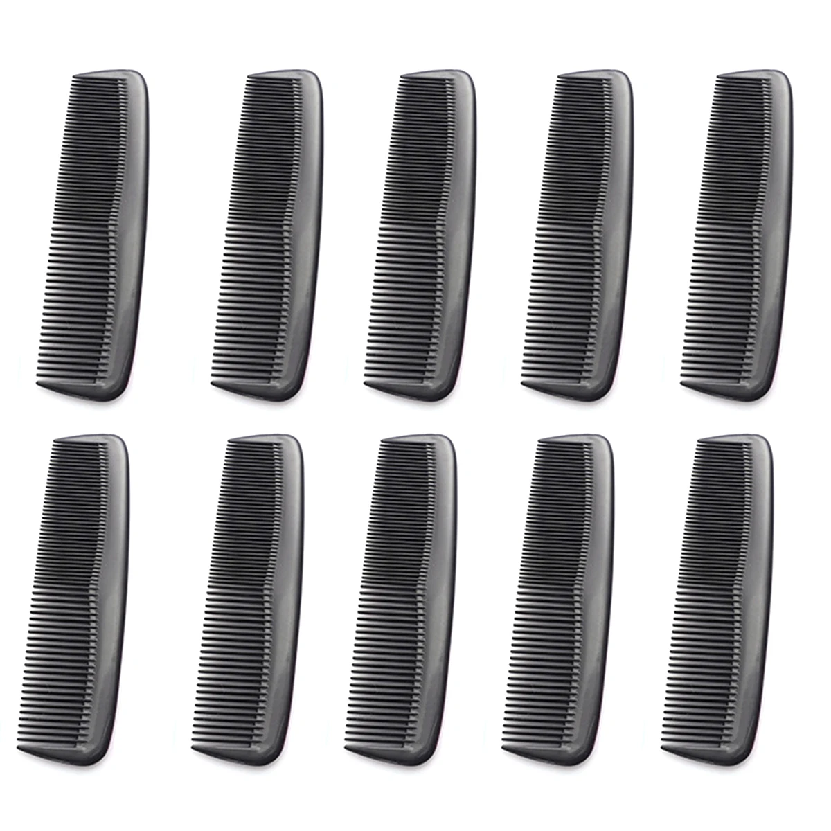 

24Pcs Durable Plastic Combs for Hair and Beard Styling Lightweight Portable Black Hair Comb Beard Mustache Combs