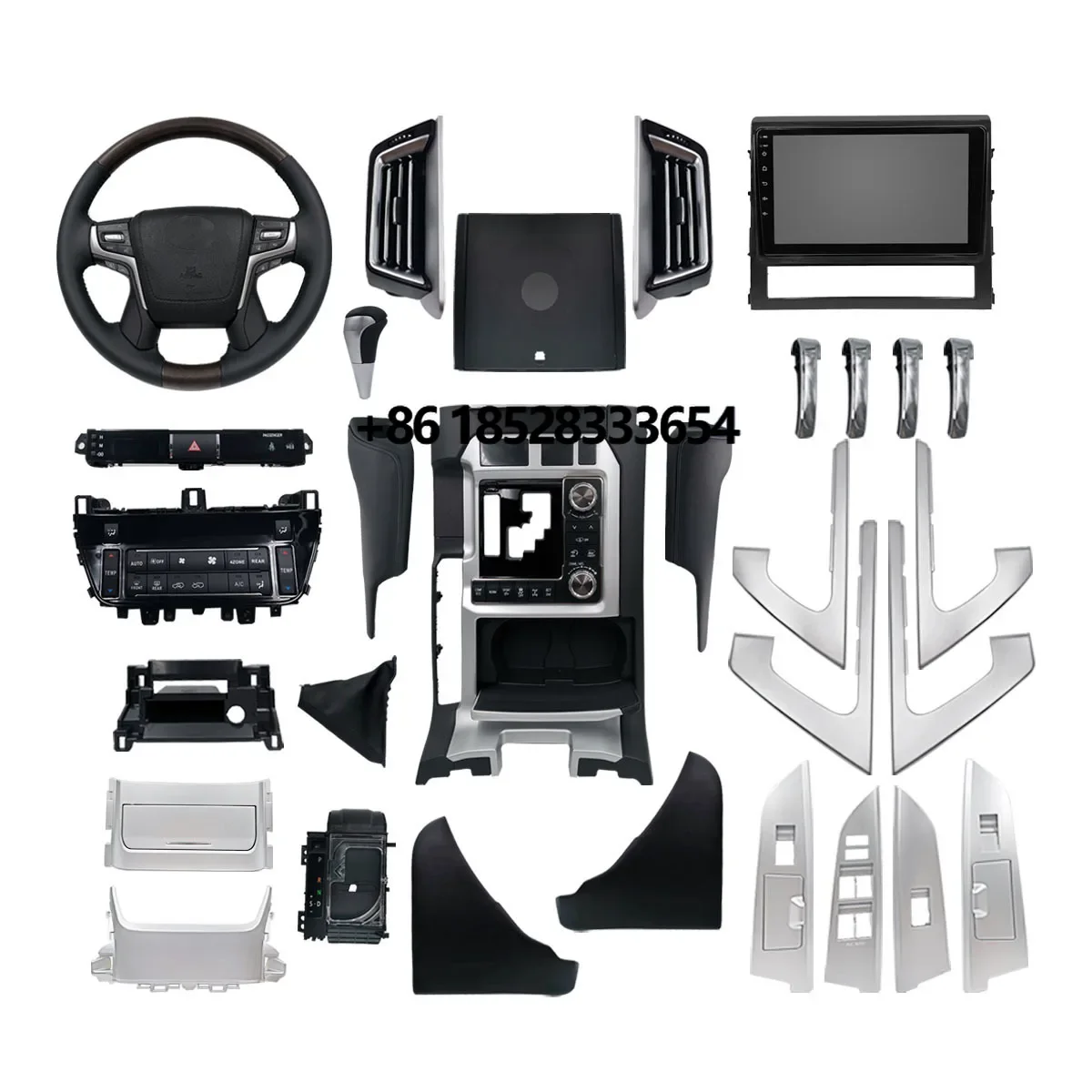 

Automotive Interior Kit Accessories Upgrade the old version of the LC200 2008-2021 to the new version