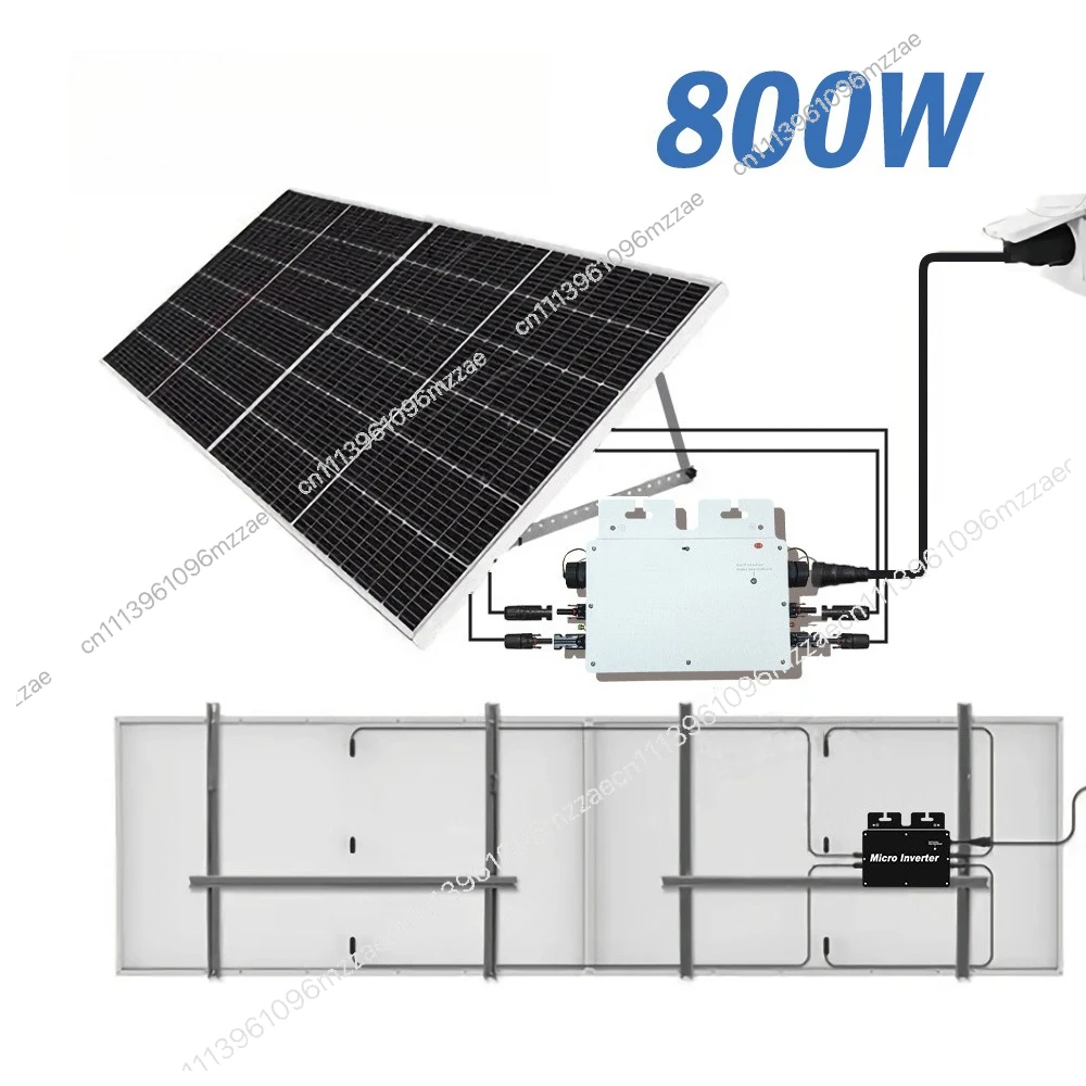 

Grid-connected Micro-inverter 800WAPP Control Built-in MPPT Same Type of Photovoltaic