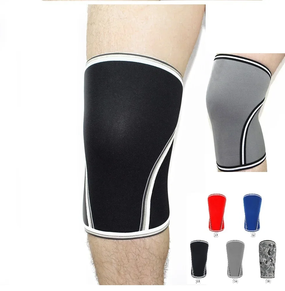 Neoprene Knee Sleeve 7MM Squat Support Compression Powerlifting Durable Prevent Sprain Workout