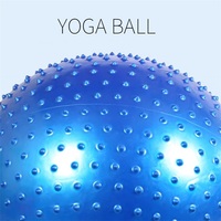 1 Piece PVC Fitness Balls Yoga Ball Thickened Explosion-proof Exercise Home Gym Pilates Equipment Balance Ball 55cm/75cm