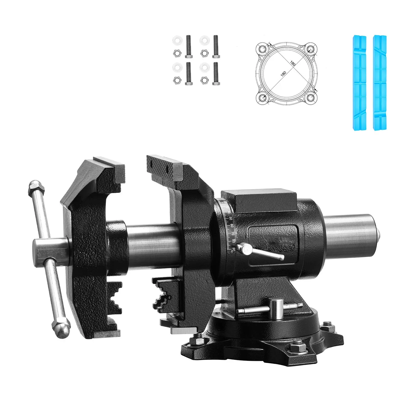 Heavy Duty Bench Vise, 5.5