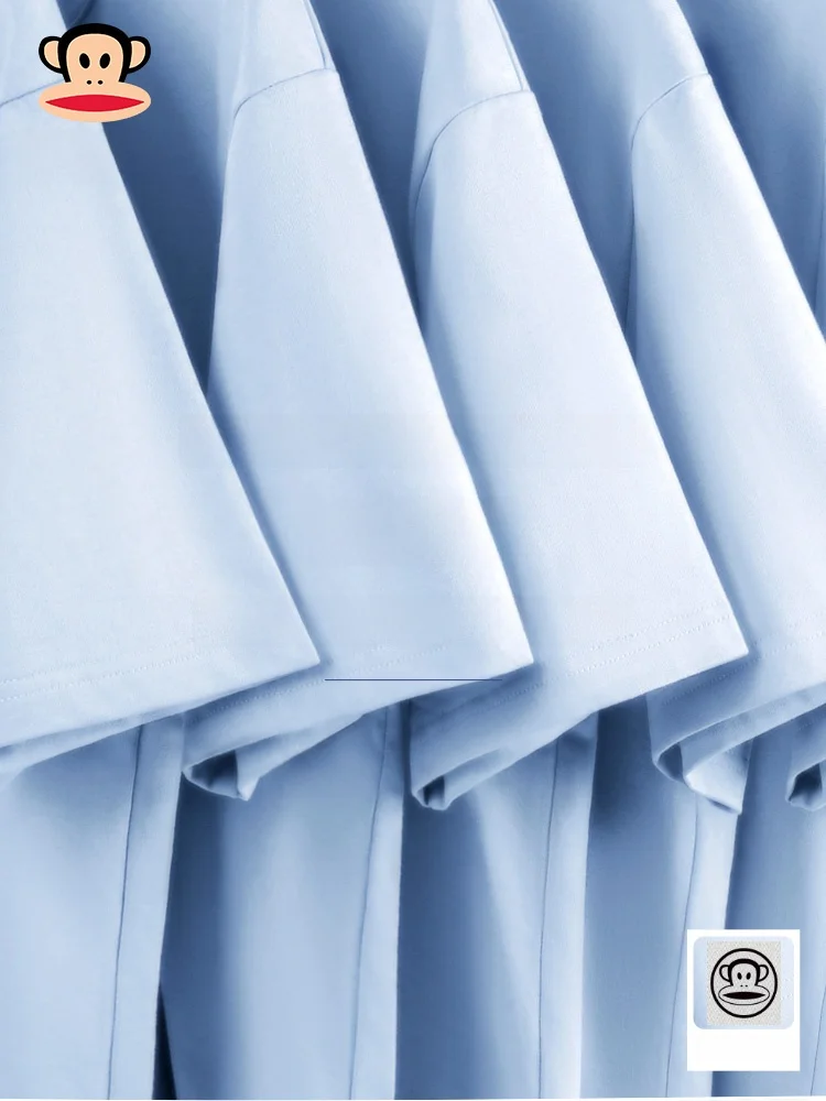 

Футболка с коротким рукавом из хлопка, дышащая, с принтом, летняя, цвета «айсберг», приталенная, повседневная, с круглым вырезом, для молодежи