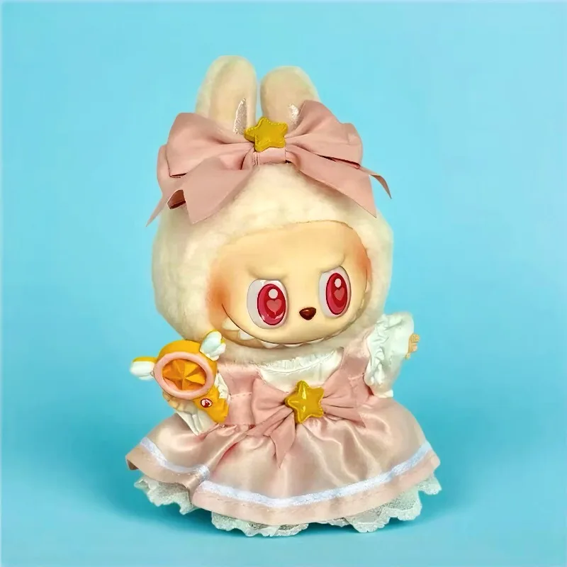 15 17 см для куклы Labubu Cardcaptor Sakura, юбка, нарядная одежда, милая одежда Wakaii Japan Magic Girl, аксессуары для сидения и вечеринок 15 17 см для куклы Labubu Cardcaptor Sakura, юбка, нарядная одежда, милая одежда Wakaii Japan Magic Girl, аксессуары для сидения и вечеринок