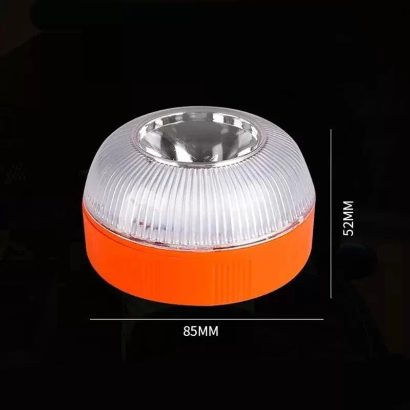 Luz de baliza de emergencia para coche, luz de advertencia intermitente estroboscópica automática de inducción magnética
