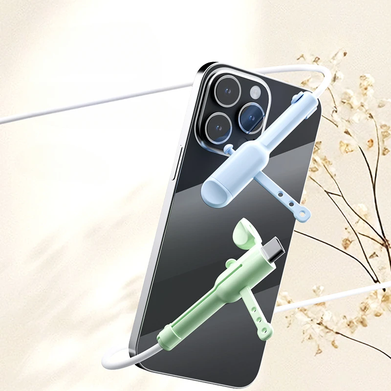 لينة سيليكون شاحن كابل اللفاف حامي USB نوع C المضادة للكسر واقية كم ل Xiaomi هواوي ممن لهم VIVO غطاء خط البيانات #2