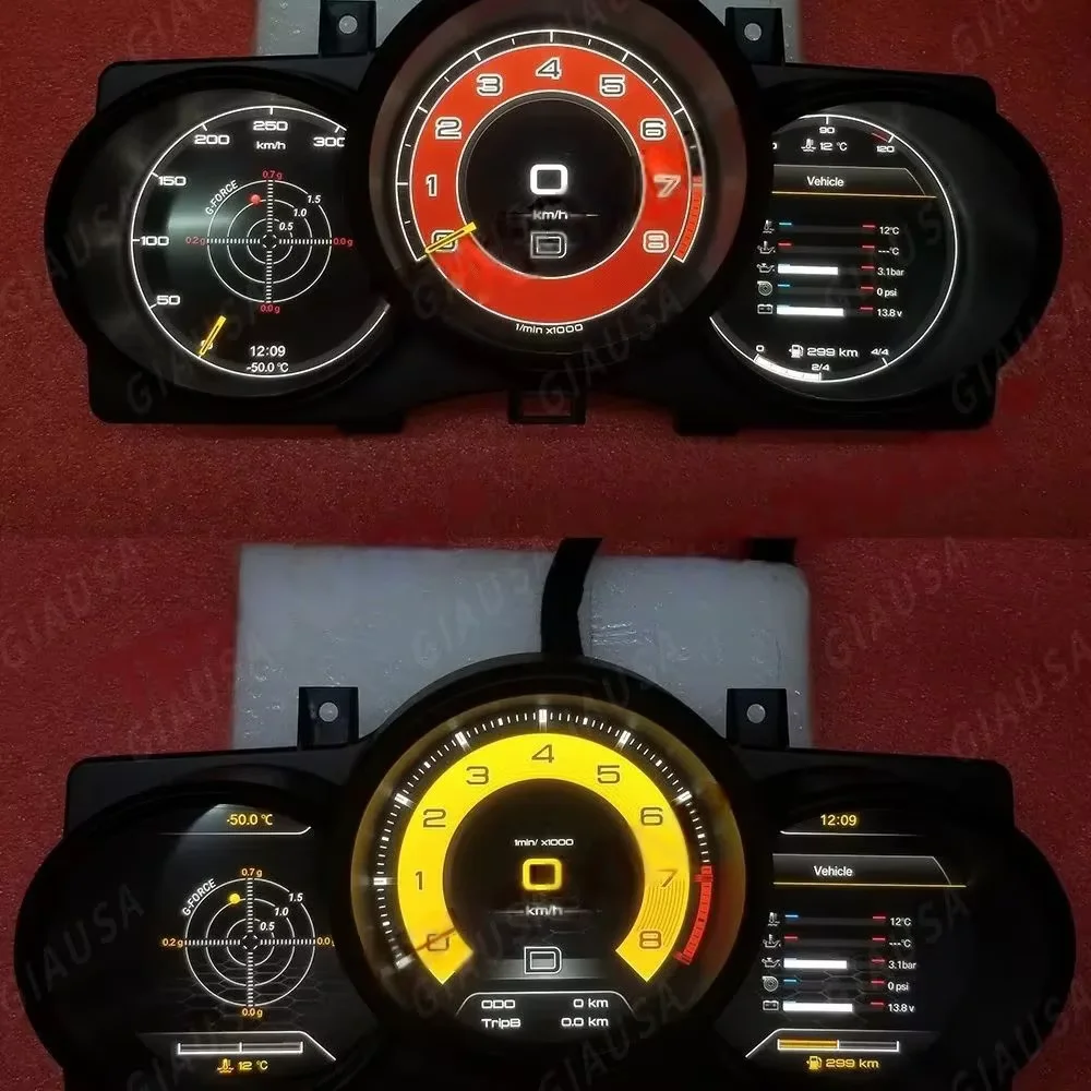 

Digital Cluster Virtual Cockpit For Porsche Macan 2014-2018 Car Multimedia Player Odometer Dashboard Speed Meter Screen Lcd