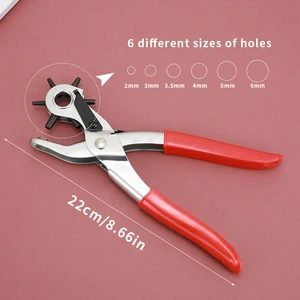 Leder -Perforator, 9 Gürtelbohrer 8 Hauptverkäufe Fura Belts - №4