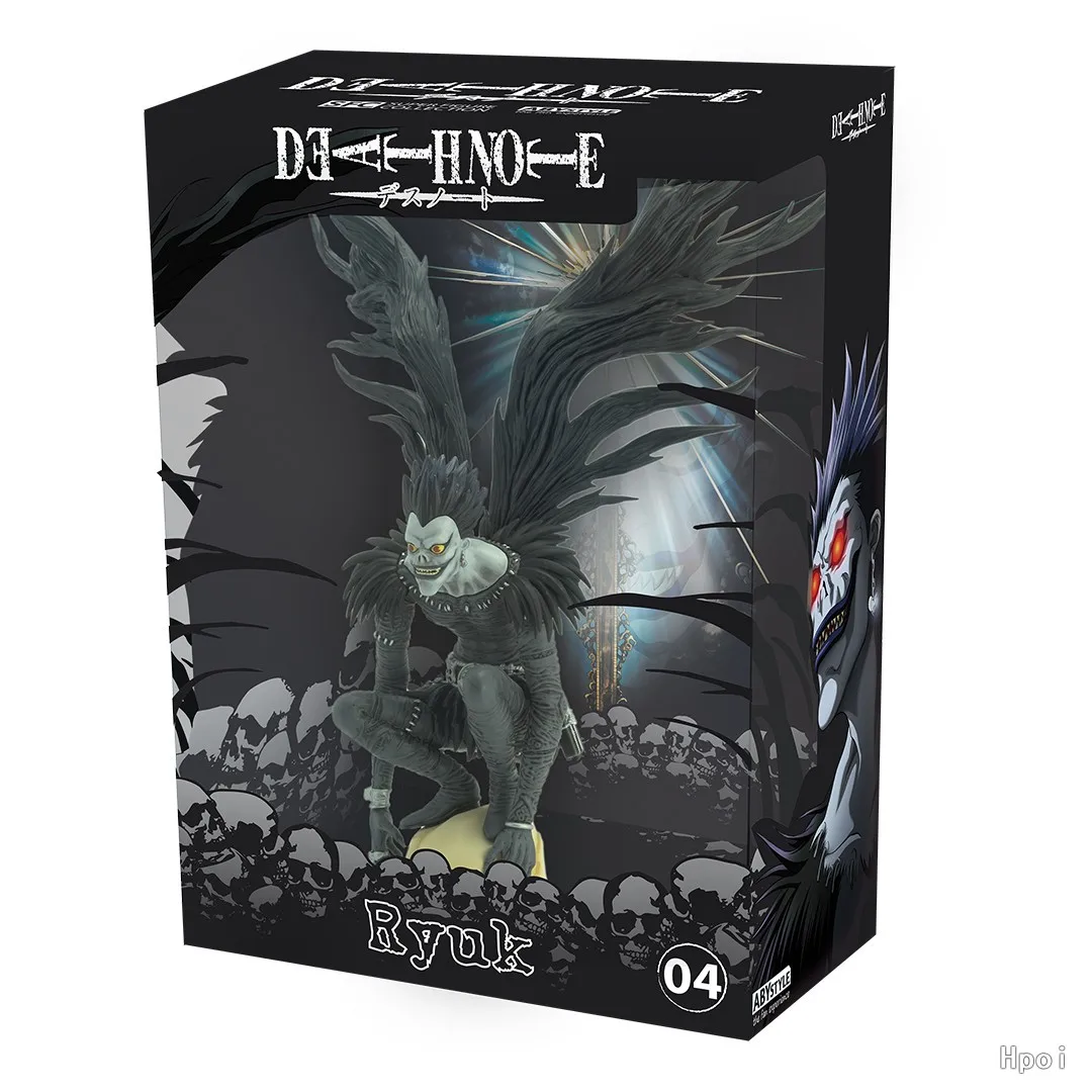 28CM Anime Figure DEATH NOTE Ryuk Yagami Light MisaMisa PVC Standing Model Pose Children Collection Gift Ornaments Sculpture