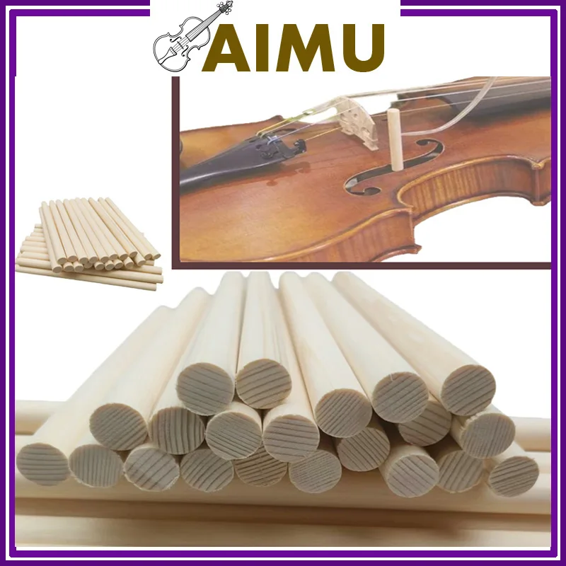 

4/4 Soundpost Of Violin Viola Cello Double Bass 3/4 1/2 Column Speaker Sound Post Nice Spruce Parts Accessories