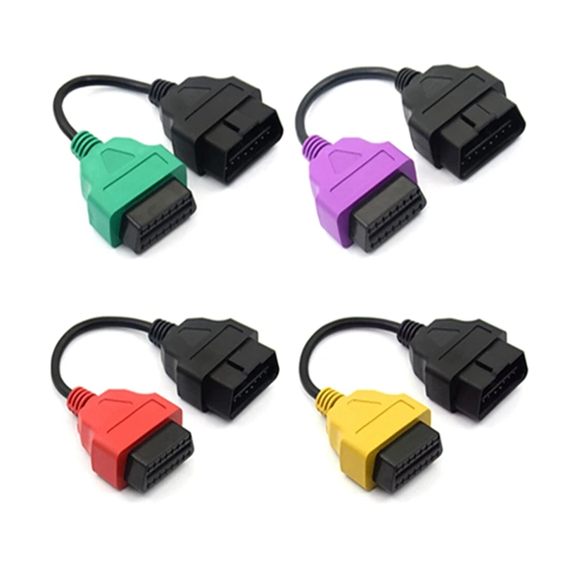 

For Fiat ECU Scan Adapter OBD OBD2 Connector OBD2 Scanner Diagnostic Cable For Fiat ECU Scan Tool