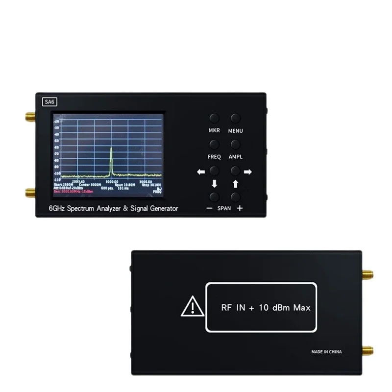 New SA6 6GHz Portable Spectrum Analyzer Signal Genertor 3G 4G LTE CDMA DCS GSM GPRS GLONASS