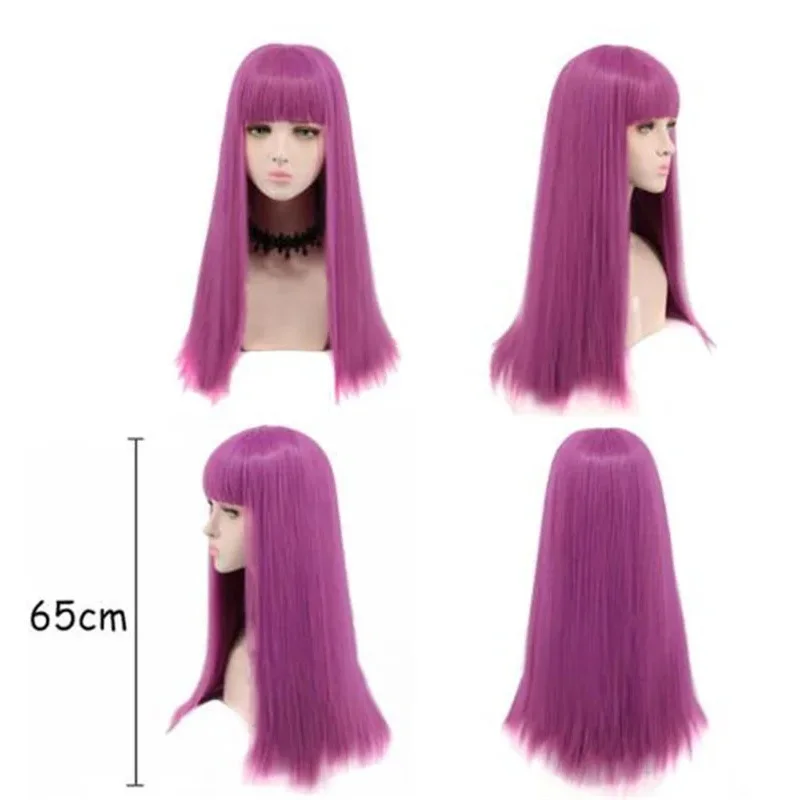 جديد ★   أزياء الهالوين للأطفال أحفاد 3 مال للفتيات إيفي أزياء تنكرية للأطفال ملابس فانتازيا شعر مستعار جزء عيد الميلاد ★   2025 تشي ☆