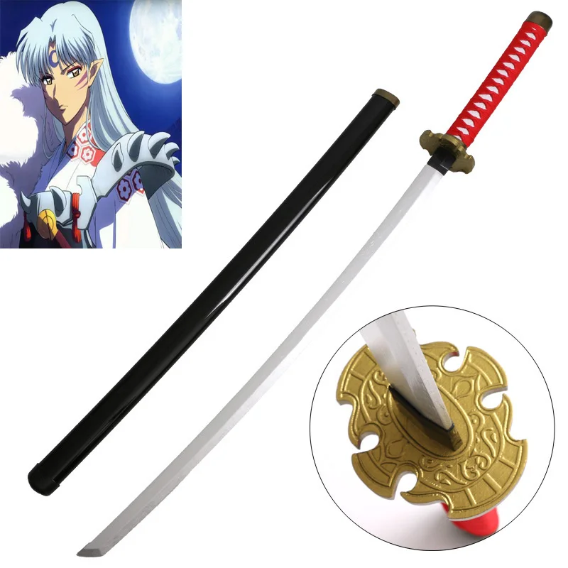 Cosplay Anime Higurashi Kagome Bamboo Assembled 40inch Nice Katana Weapon Role Playing 100cm Model Sword