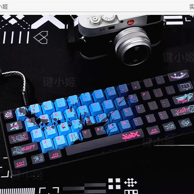 

Cool and customized esports mechanical keyboard keycaps PBT cherry factory height for Hi75 Hi8 68 F99 104 6 MX Switch