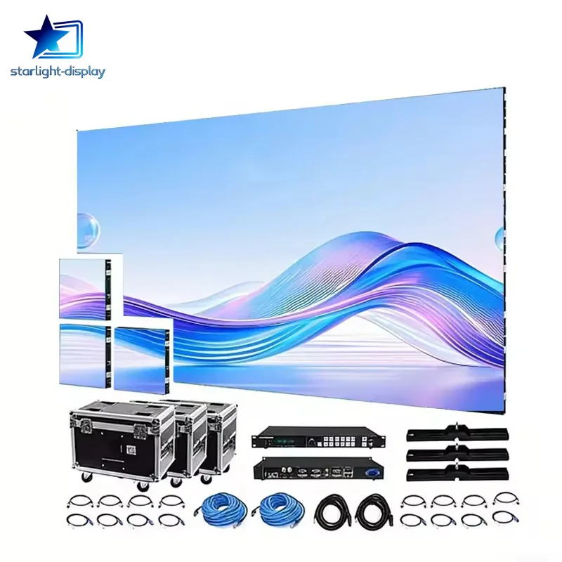 Outdoor P3.91 500x500mm Panel LED Video Wall Outdoor RGB LED Display LED Screen