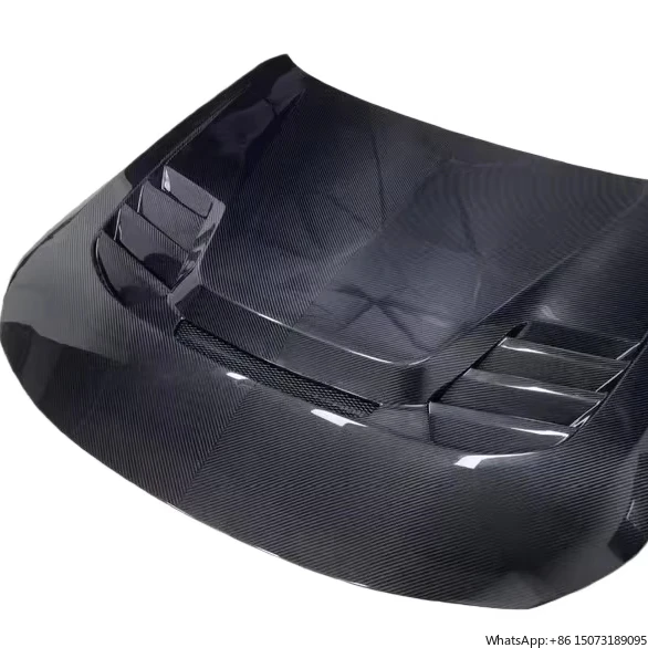

ZS for M2 G87 Dry Carbon Fiber Hood V Style Engine Hood Car Bonnet Engine Hood Cover Bodykit
