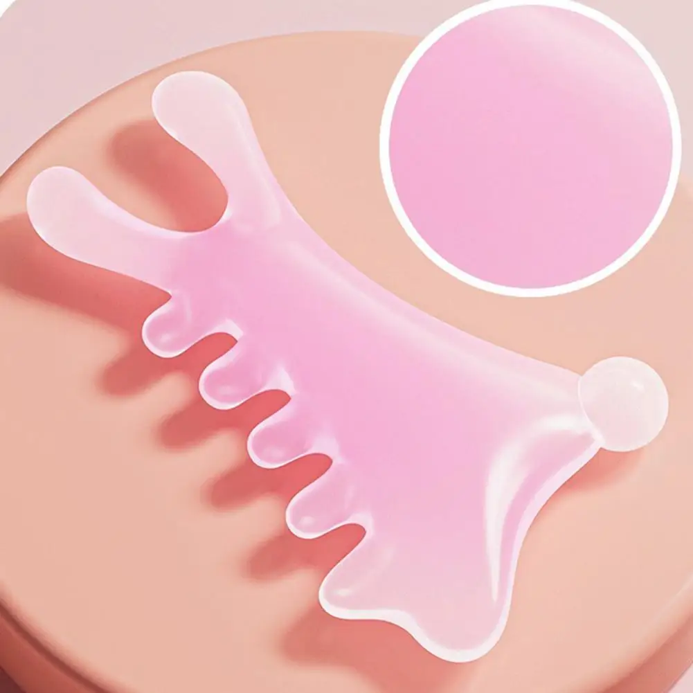 

1/2Pcs Meridian Massage Comb Face Scalp Massage Comb Body Head Scratcher Massager Guasha Scrubber Tool Body Massage Comb
