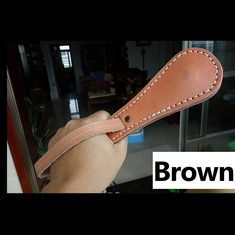 EDC Outdoor Self defense PU Leather Racket Defense Portable Multi function Tools