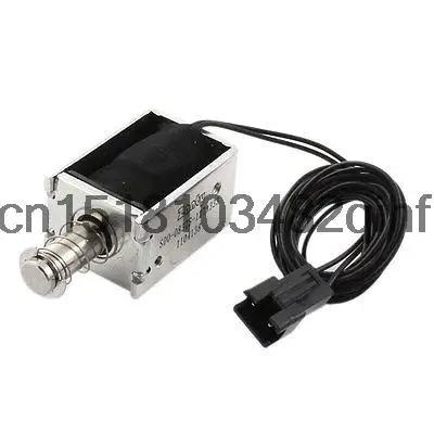 

DC 127V 400g Force 8mm Stroke Linear Push Pull Type Solenoid Electromagnet