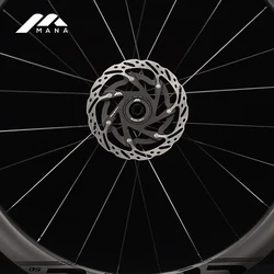 MANA Bicycle Disc Brake Center Lock Float Rotor Lightweight Heat Dissipation High Braking Performance Size 140/160MM