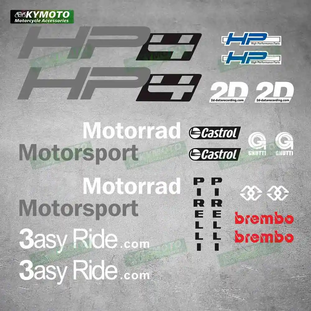 

For S1000RR S1000 S1000 RR HP4 motorcycle accessories fairing sticker full vehicle fuel tank reflective waterproof sticker kit