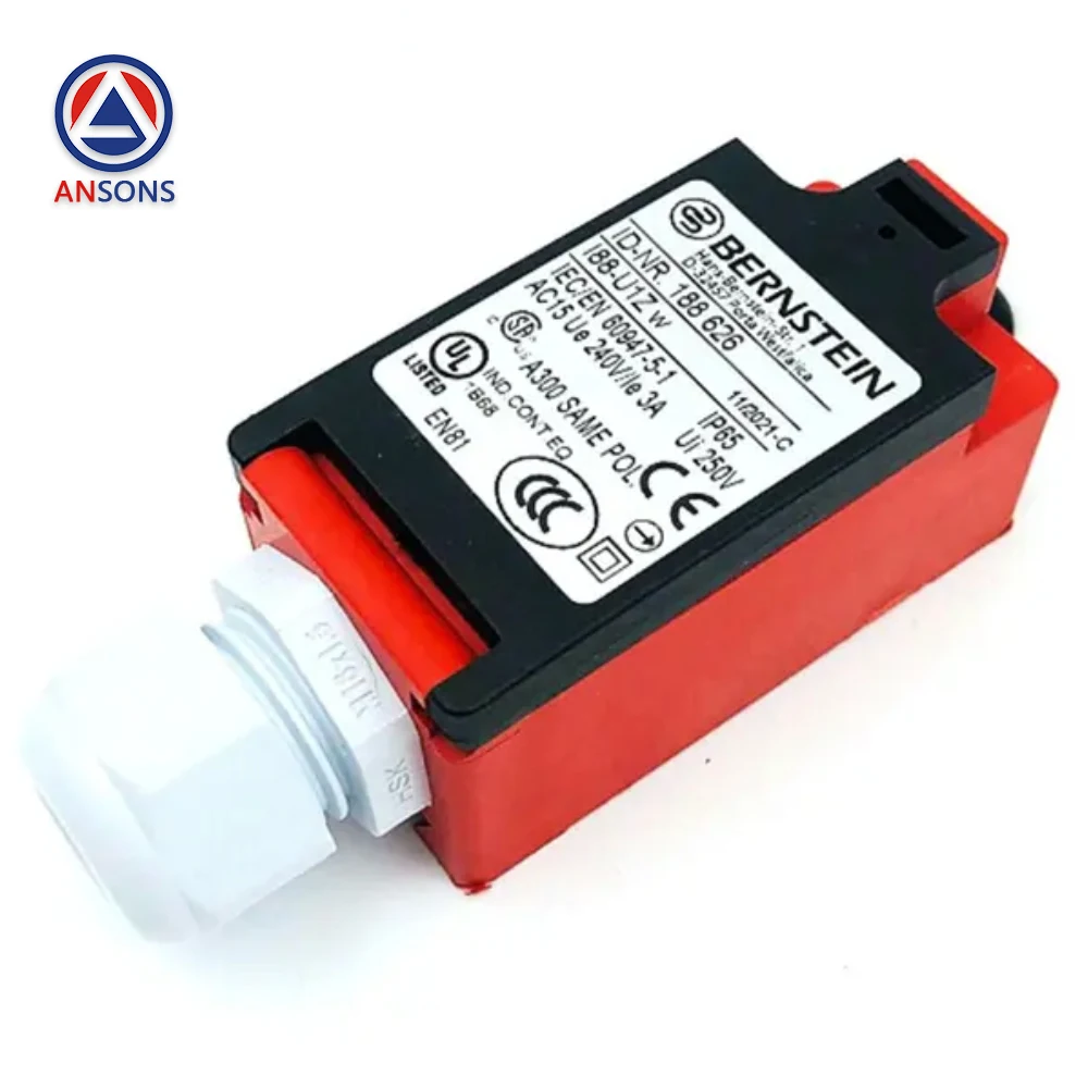 Imagem -03 - Ansons Elevador Limit Switch Aço Strip Detecção Peças Sobressalentes Id. N.59322440 188-su1z s r