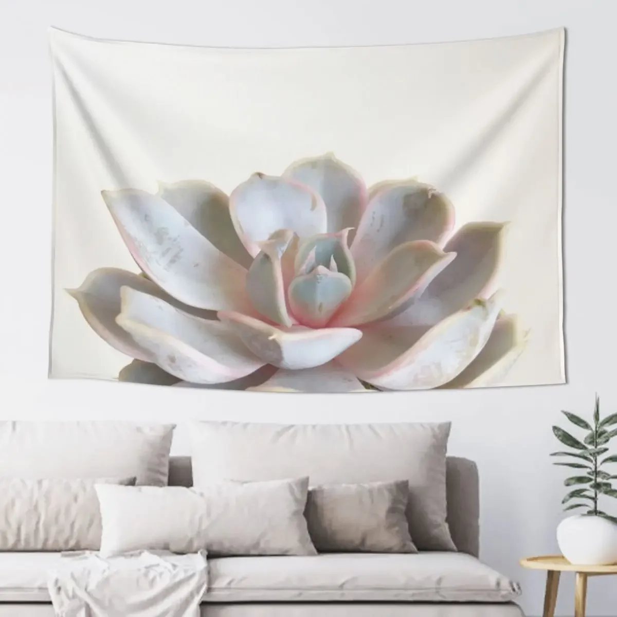 

Pink Succulent Tapestry Wallpapers Home Decor Funny Tapestry