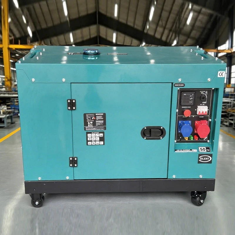 

Diesel Rainstorm Power Outage Electricity Power Generator 220v China Type Customizable Quiet Noiseless Generator 8kw