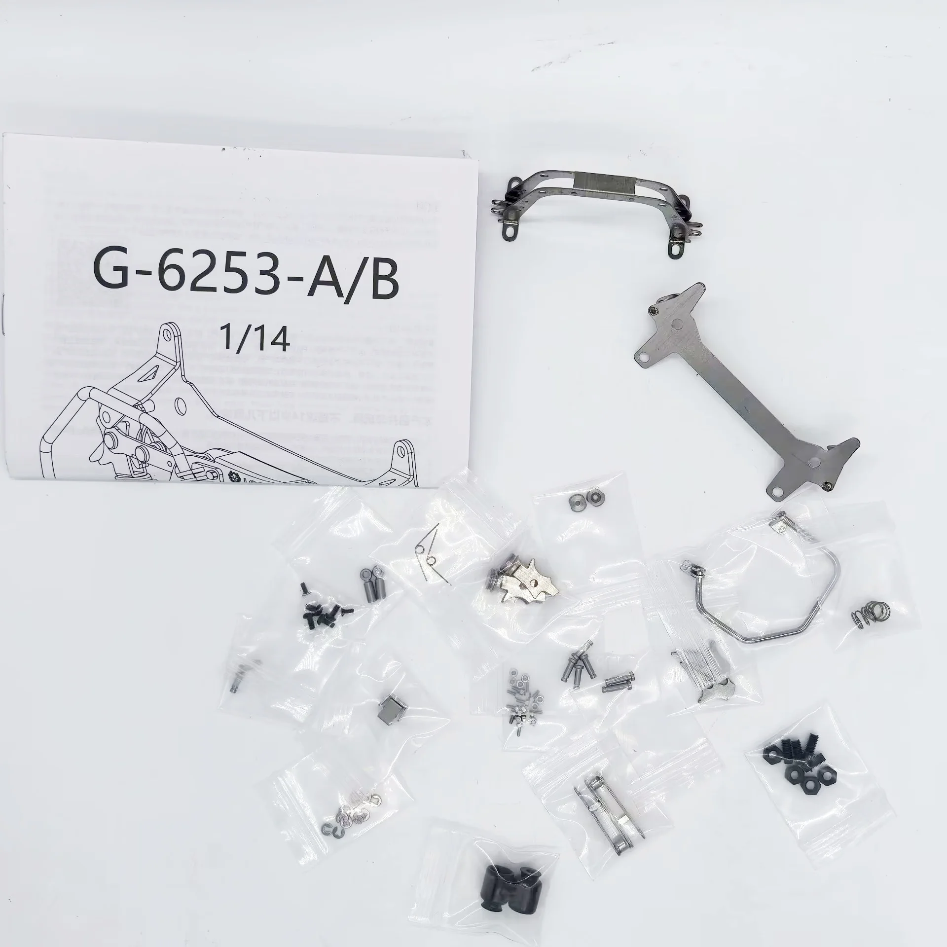 RC 1/14 LKW-Kabinenhalterung, Kabinen-Fixierkit für Tamiya Muldenkipper, für Scania MAN VOLVO Anhänger Kipper LKW DIY-Teile – Detail 8