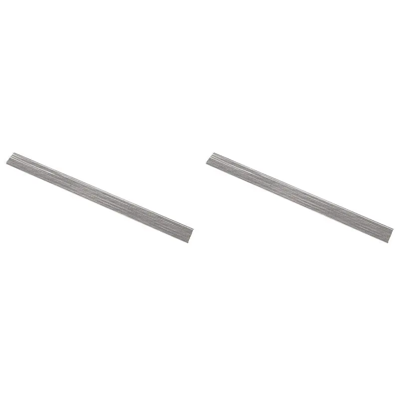 PZHI-Stainless Steel Spring Wire 40 Pcs 500 Mm,Stainless Steel Spring Wire Hard Wire Full Hard Wire Straight Wire,1.3Mm