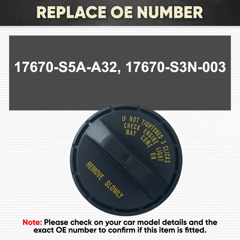 Fuel Filler Gas Cap For Honda Acura Accord Civic CRV S2000 CL 17670-SM4-A04 USA Fuel Filler Gas Cap For Honda Acura Accord Civic CRV S2000 CL 17670-SM4-A04 USA