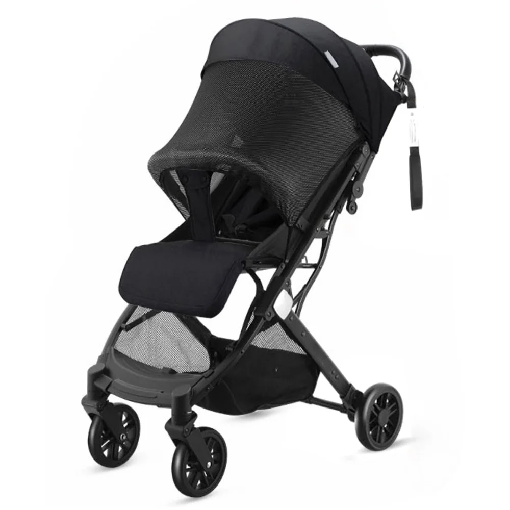 Kinderwagens cestino portaoggetti grande passeggino leggero Baby Poussette passeggino pieghevole da viaggio per bambini carrozzina