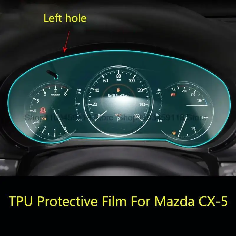

Флейта для Mazda 2022-2024, Инструкция для приборной панели автомобиля, ЖК-экран, автомобильная внутренняя отделка, пленка против царапин, фитинги