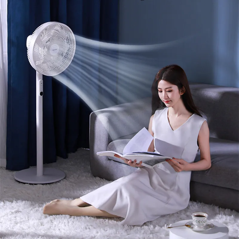 2023 NEW Smart DC Standing Fan 1X Home Electric Floor Fans 14M Air Supply Distance 100 Modes Summer Cooler Tools