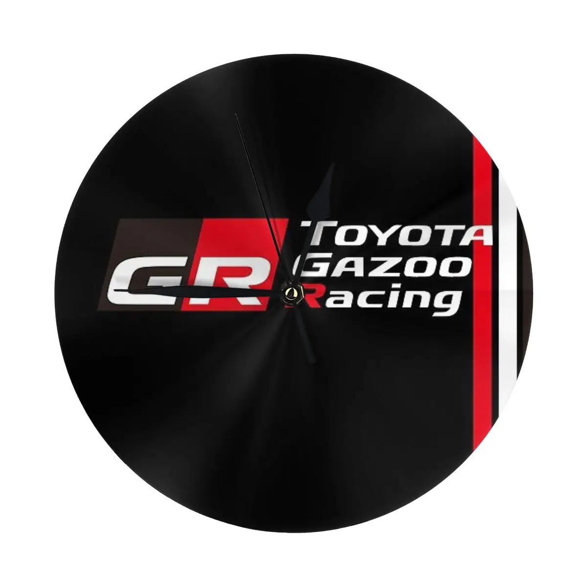 T-Toyota GR Wrc Racing 86 Yaris Supra GAZOO RACING Wall Clock Modern 3D for Home Office Hotel Restaurant School Decoration