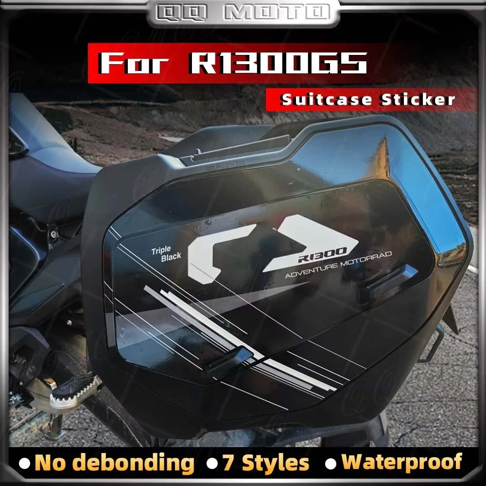 For R1300GS r 1300 gs R 1300 GS 2023-2025 Refit Motorcycle Tail Box Luggage Suitcase Sticker Kit Decorative Decal Waterproof