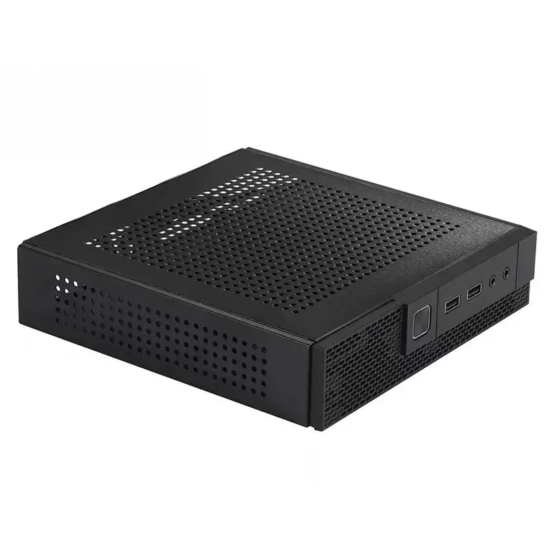 Mini Industrial Control Computer Enclosure Server Chassis with Power Supply HDD Bracket for PC Control SystemGoods in stock