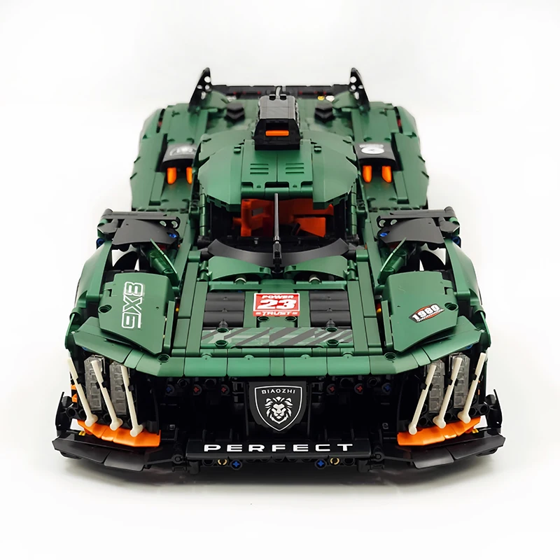 

Classic GULY 10616 Super Sports Car 9X8 Technical Vehicle 1:8 Model City Racing Series DIY Toys Building Block Chrismas Gift Boy