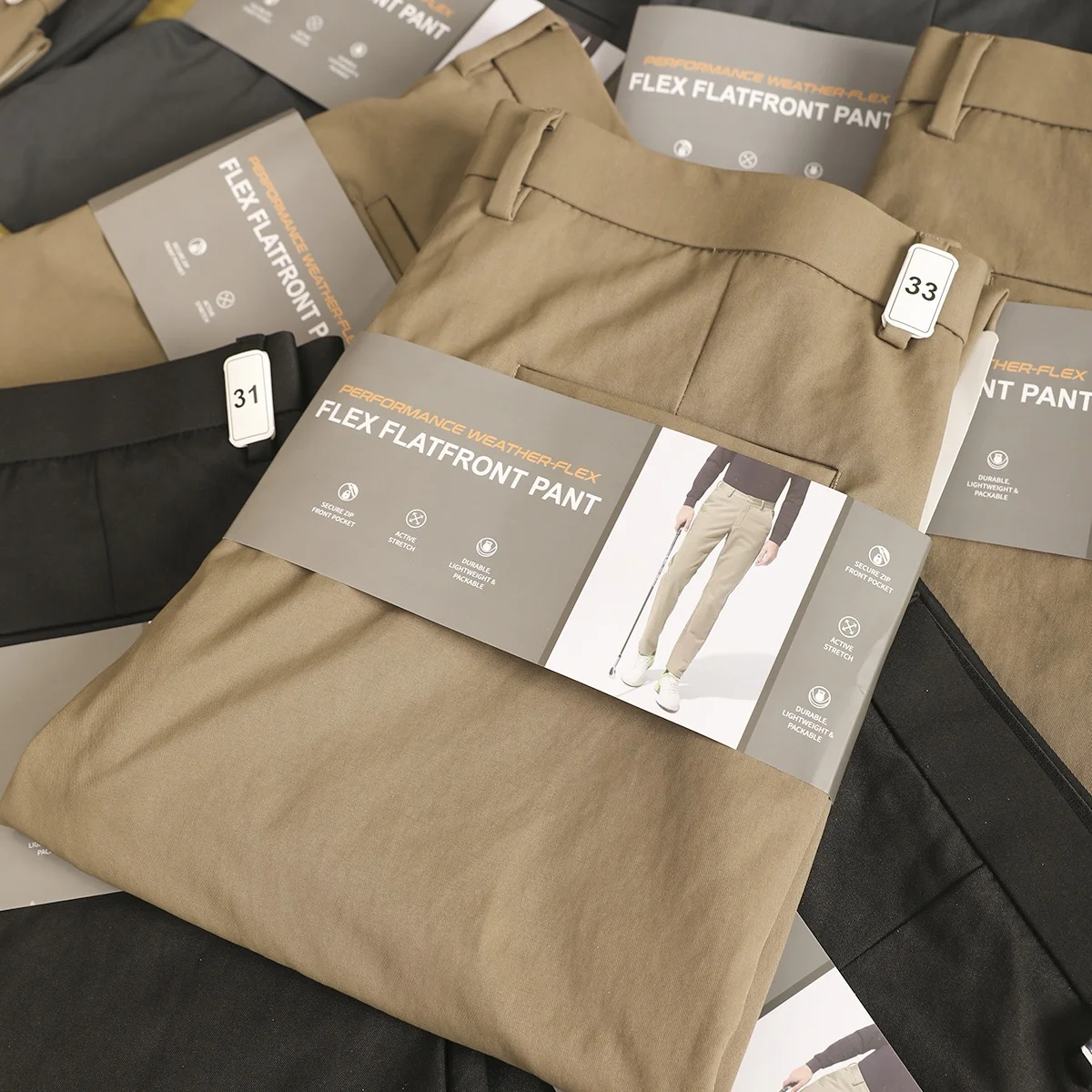 

Мужские повседневные брюки премиум-класса для гольфа, облегающие, удобные, эластичные, прямого кроя, модные, весенне-летние, длинные