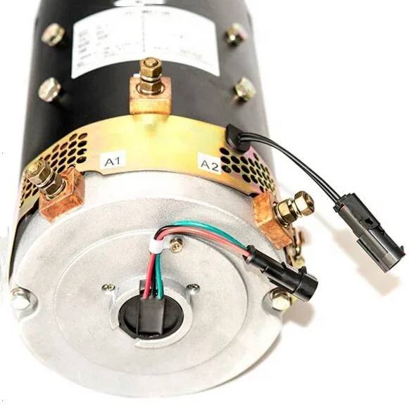 Airow 3000rpm Good Quality 48V 5.3KW DC Brush Motor With Curtis Controller