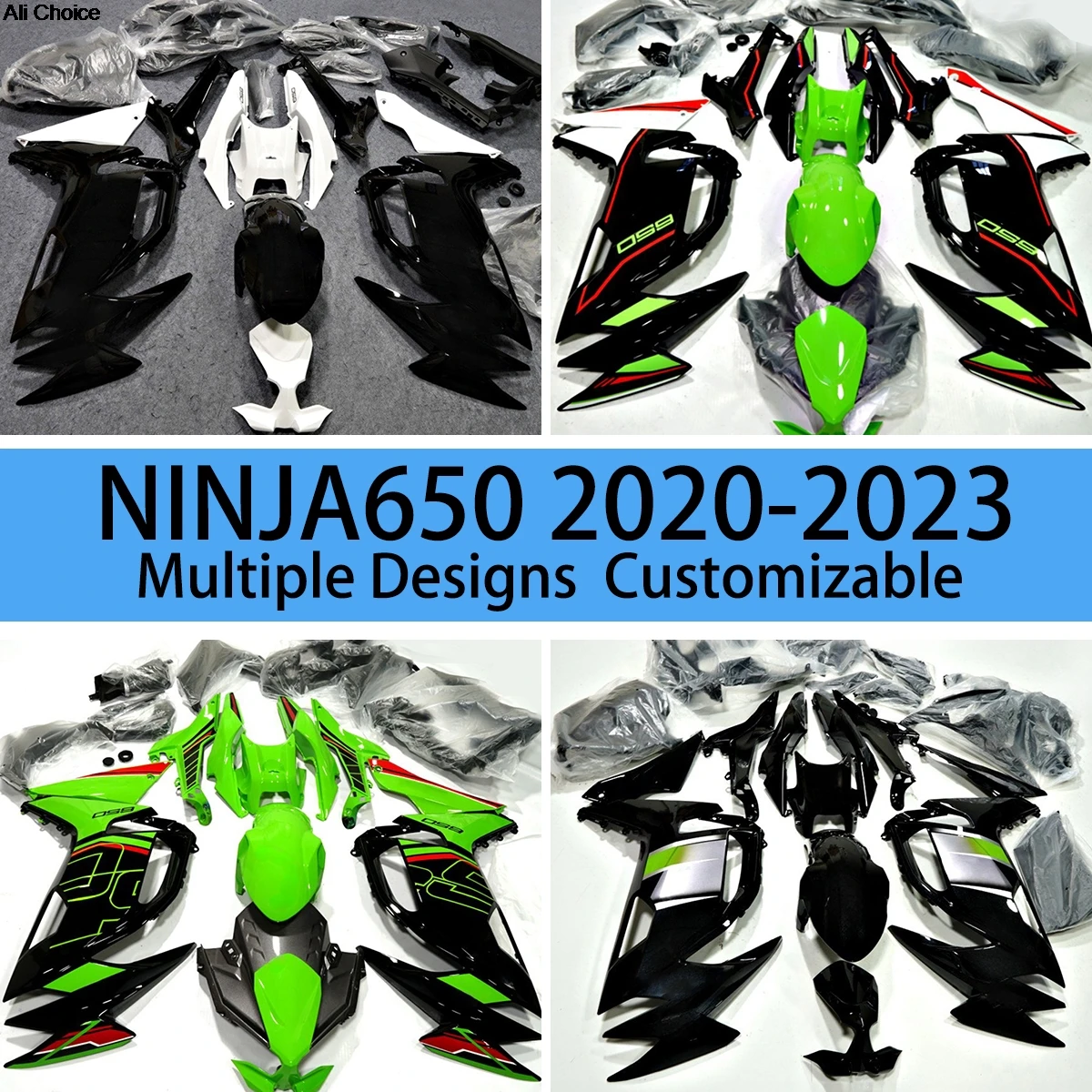 

NINJA650 2020 2021 2022 2023, обтекатели для кузовных работ для KAWASAKI ER-6F 20-23, аксессуары для мотоциклов, комплект обтекателей