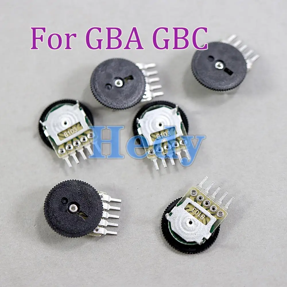 GB 클래식 DMG 001 마더 보드 볼륨 스위치 게임 보이 GBA GBC 용 전위차계 부품 교체 2PCS