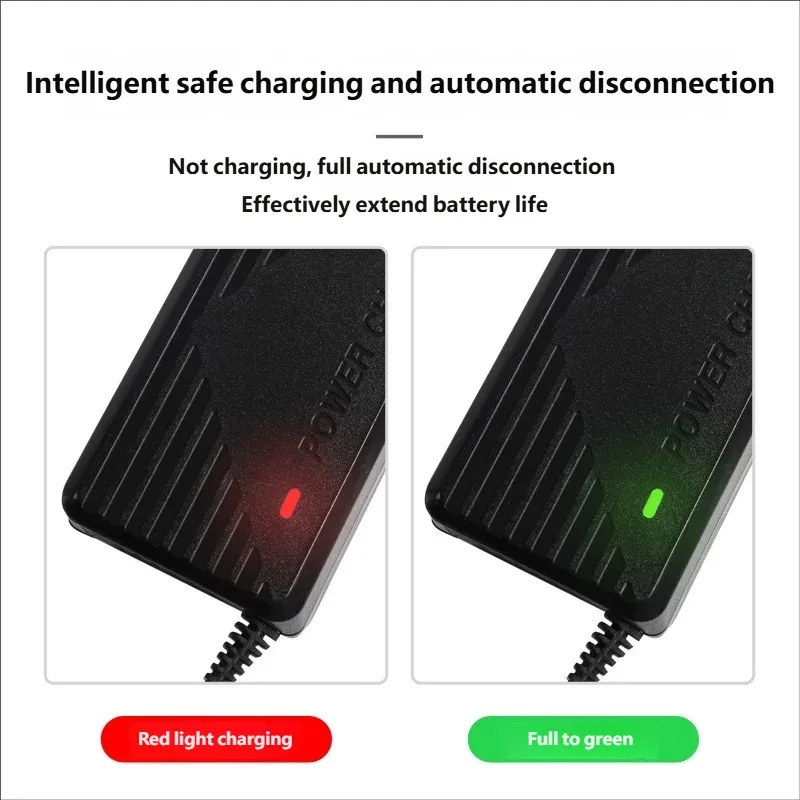 18650 Lithium Battery Charger 21V3A 4A DC 5.5*5.2mm with Cooling Fan 12.6V5A 6A Li-ion Battery Fast Charging Charger US EU Plug