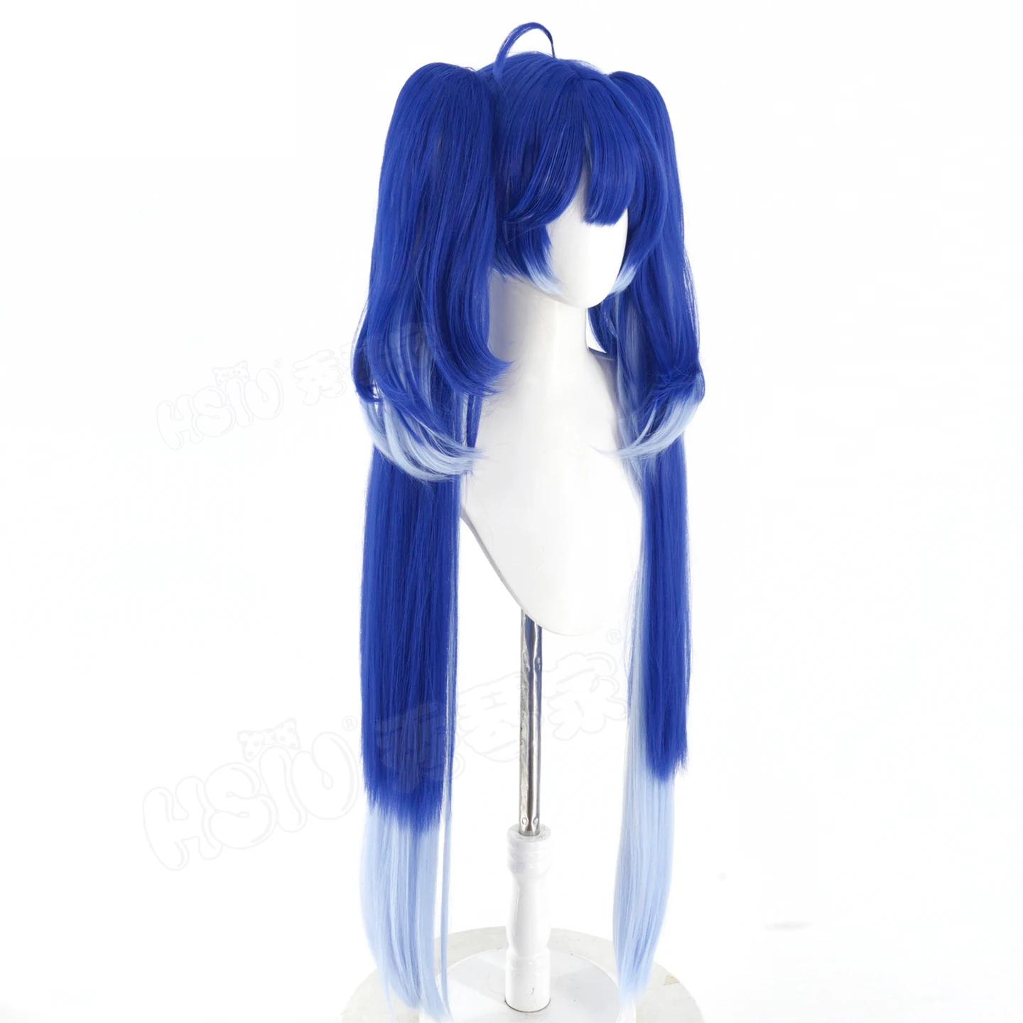 Spiel Wuthering Waves Iuno Cosplay Perücke Iuno Cosplay Lange Doppel pferdeschwänzen Haar Outfit Für Hallowmas Party Erwachsene Frauen Männer
