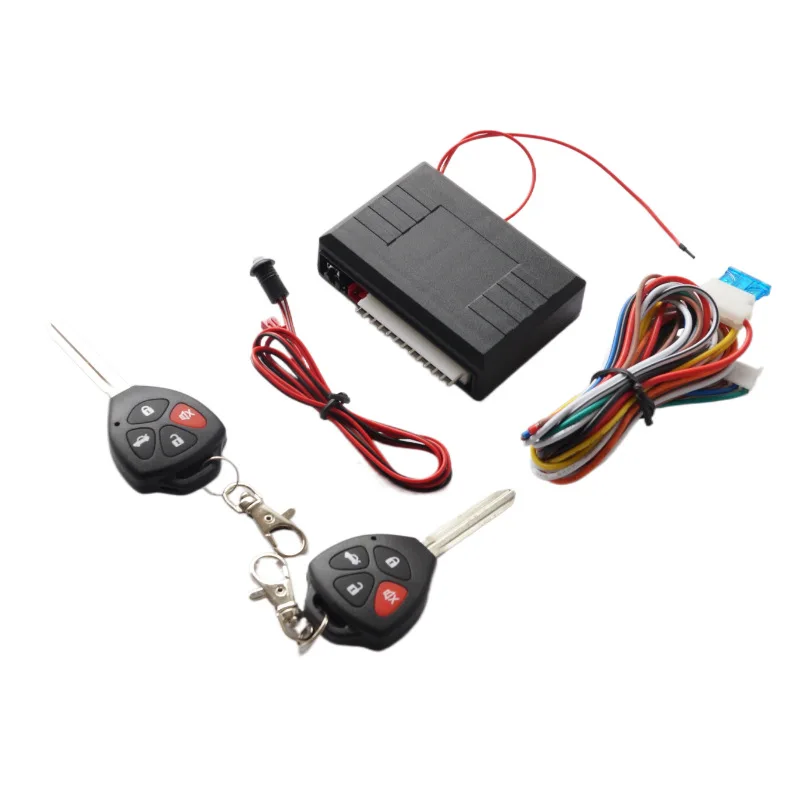 Royi Store 12V Car Keyless Entry System Remote Control To Open The Trunk Folding Key Remote Control KeylessEntry