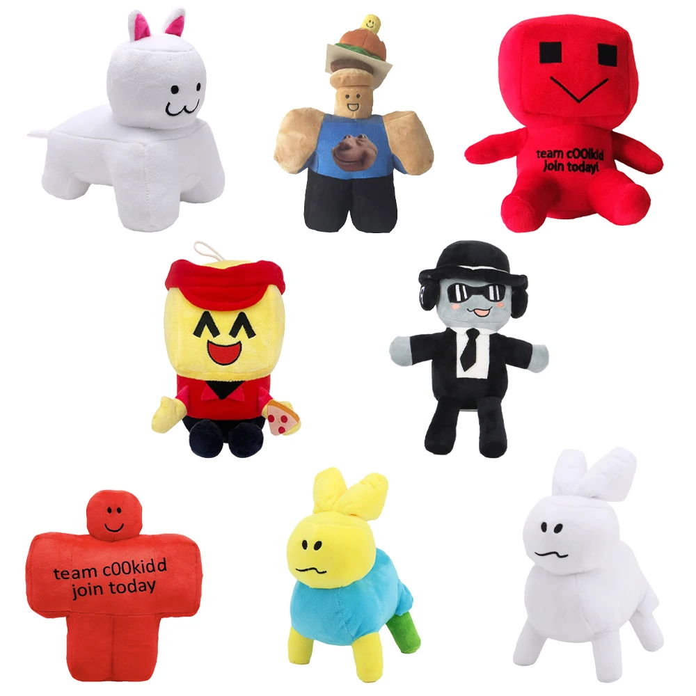 Chance Forsaken Gubby Plush Toys Game Peripheral Cotton Rabbit or Cat Dolls Fans Birthday Gifts Toys for Kids Room Decoration