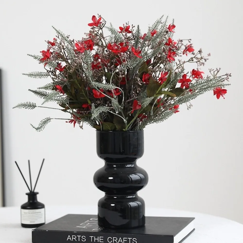 

Luxury Artificial Daisy Flower Branch Real Touch Plastic Simulation Chrysanthemums Floral Art Handmade Silk Fake Flowers