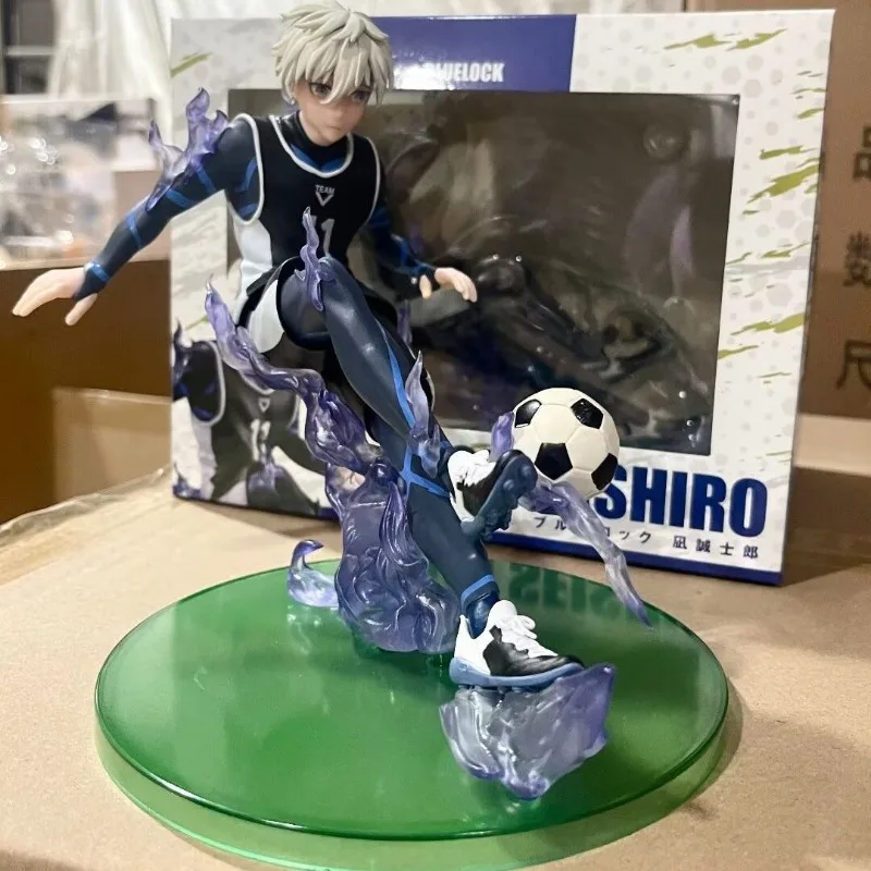 

New Blue Lock Nagi Seishiro, Figure Football Scene Ornaments Desktop decorations kids gifts